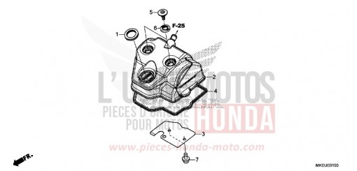 CYLINDER HEAD COVER CRF450LK de 2019